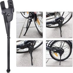 SEISSO Kickstand for 18" Kid’s Bicycle, Bike Stand for 18 inch Premium Steel Rear Wheel Holder Black