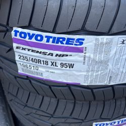 235/40/18 Toyo Extensa HP2
