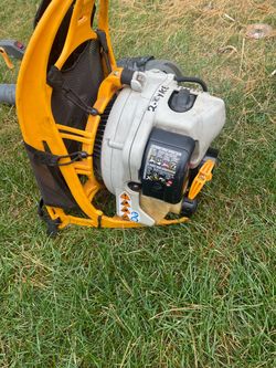 Ryobi backpack yard blower
