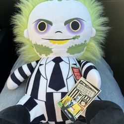 Beetlejuice 2 14″ Deluxe Weighted Plush Beetlejuice new with tags