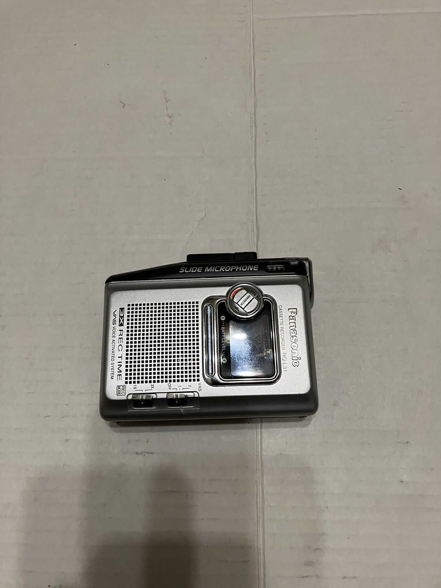 Panasonic Cassette Recorder Walkman