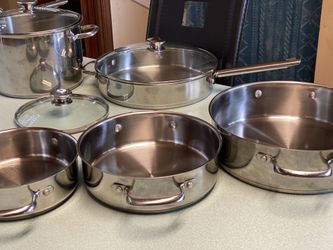 Wolfgang Puck Bistro 15pc Cookware Set…practically Brand New
