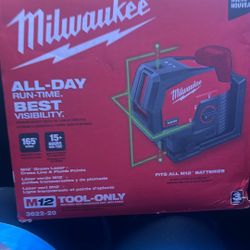 M12 Milwaukee Green Laser-CrossLine