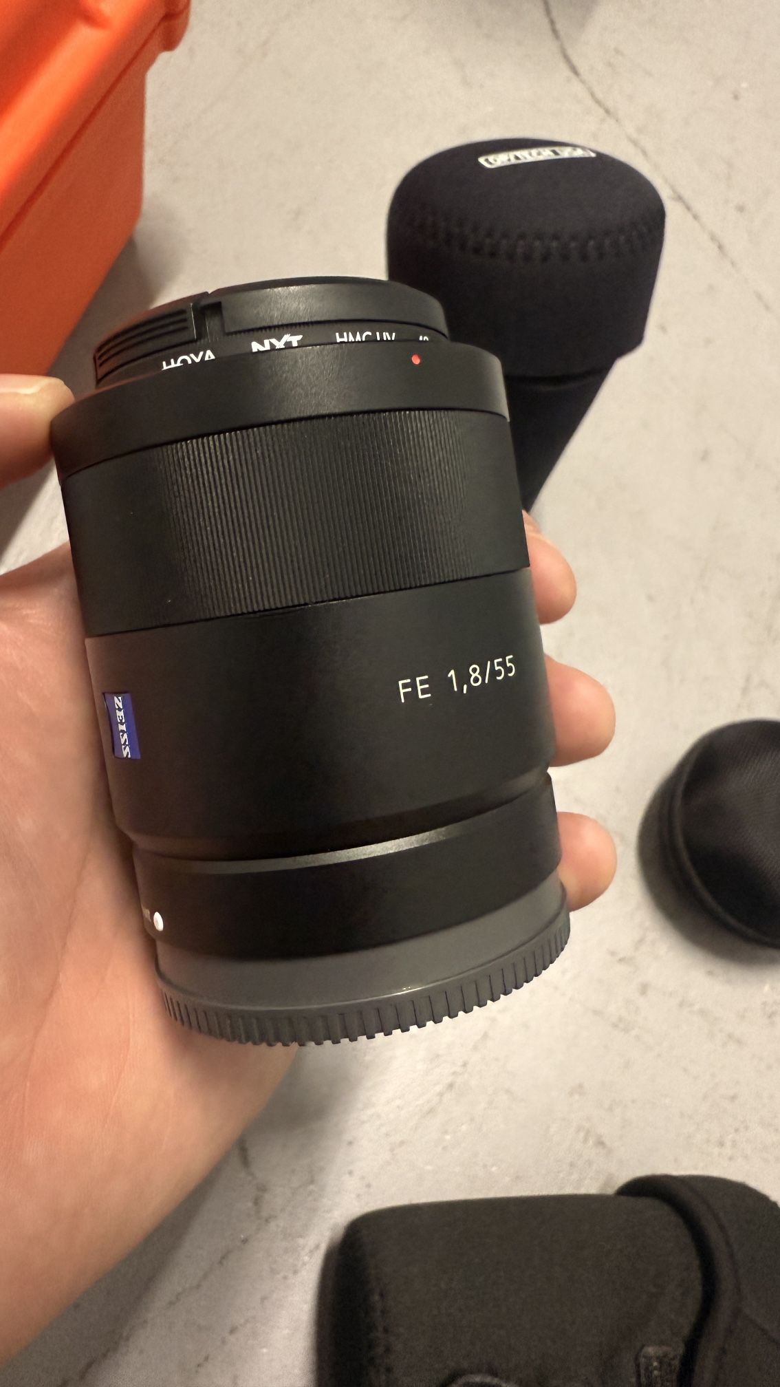 (PRE-TARIFF PRICE ) Sony Sonnar T* FE 55mm f/1.8 ZA Lens