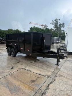 Taylor 7x14 High Side Dump Trailer 14k