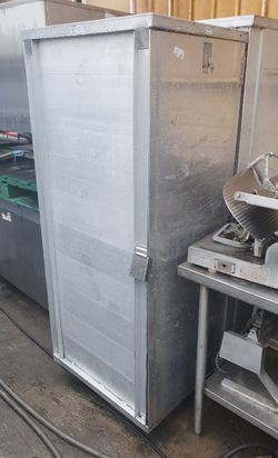 Aluminum transport cabinet