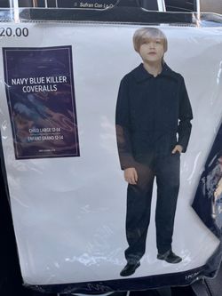 Navy Blue Killer Costume Coveralls (often used as a Michael Myers