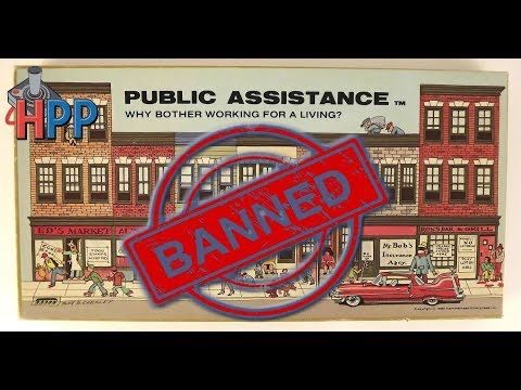Vintage “Public Assistance” Board Game Rare 1980