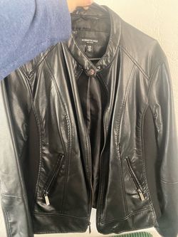 Kenneth Cole Leather Jacket Women’s XL
