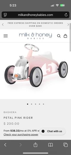 Children’s Ride On Toy Car