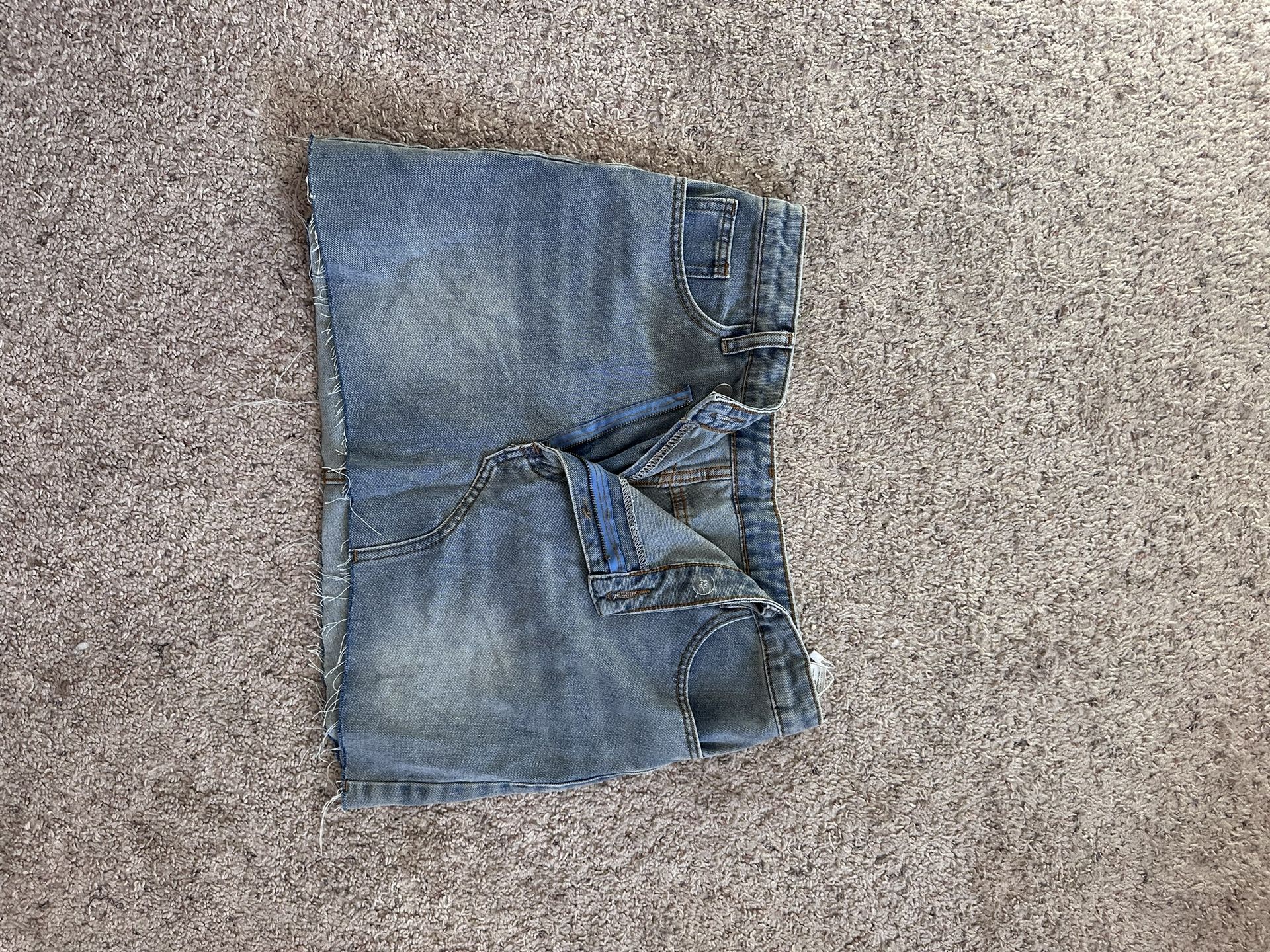 Jean Skirt