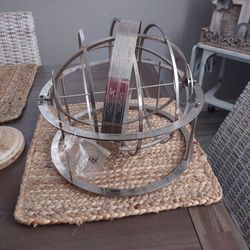 Globe Chrome Zodiac Sphere