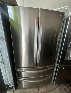 LG 4-Door Refrigerator Stainless Steel French Door