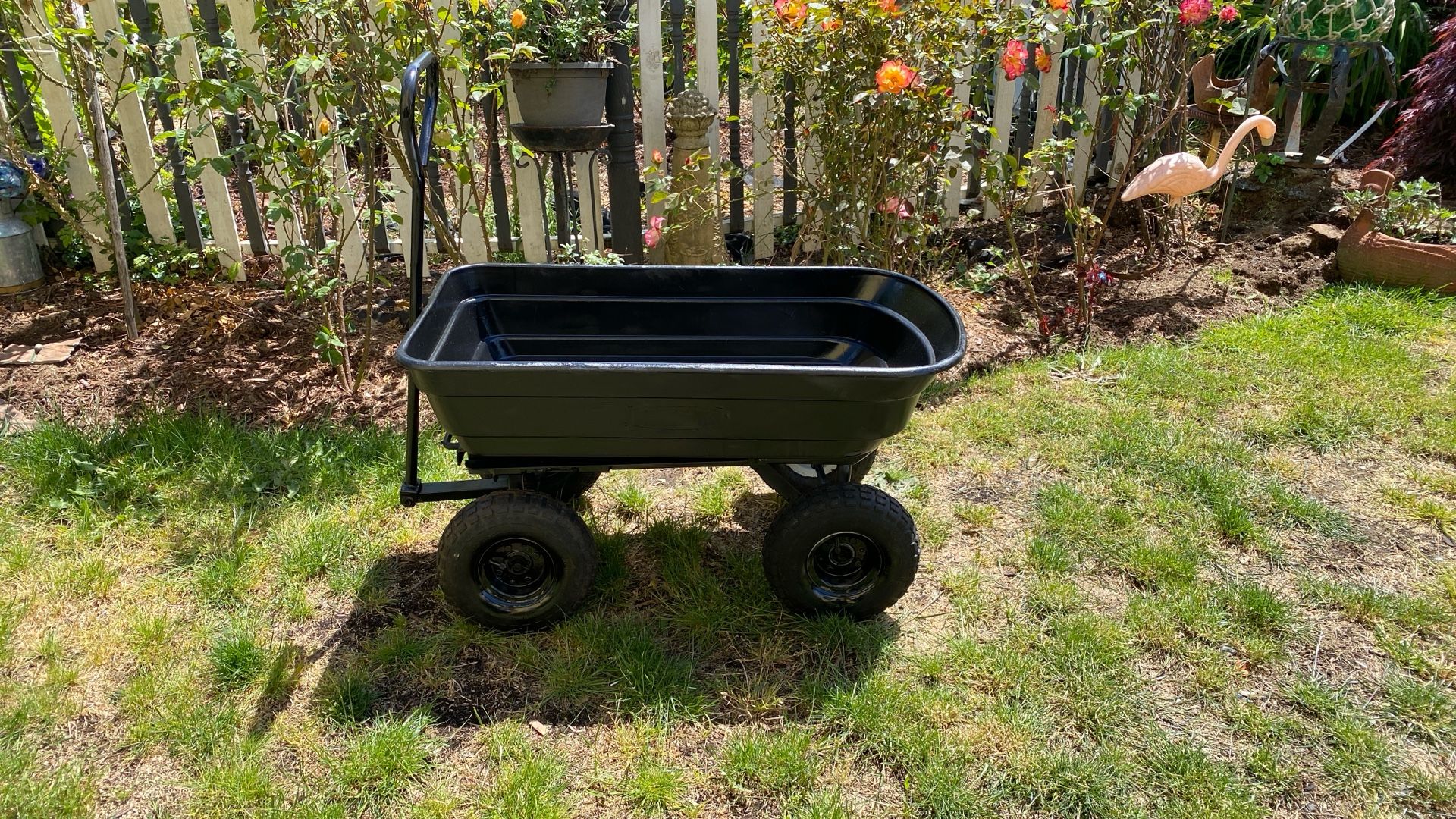 Dumping Garden Wagon