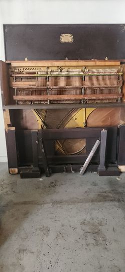 FRER Deconstructed Upright Piano for Art Installation or Parts (located on street level)