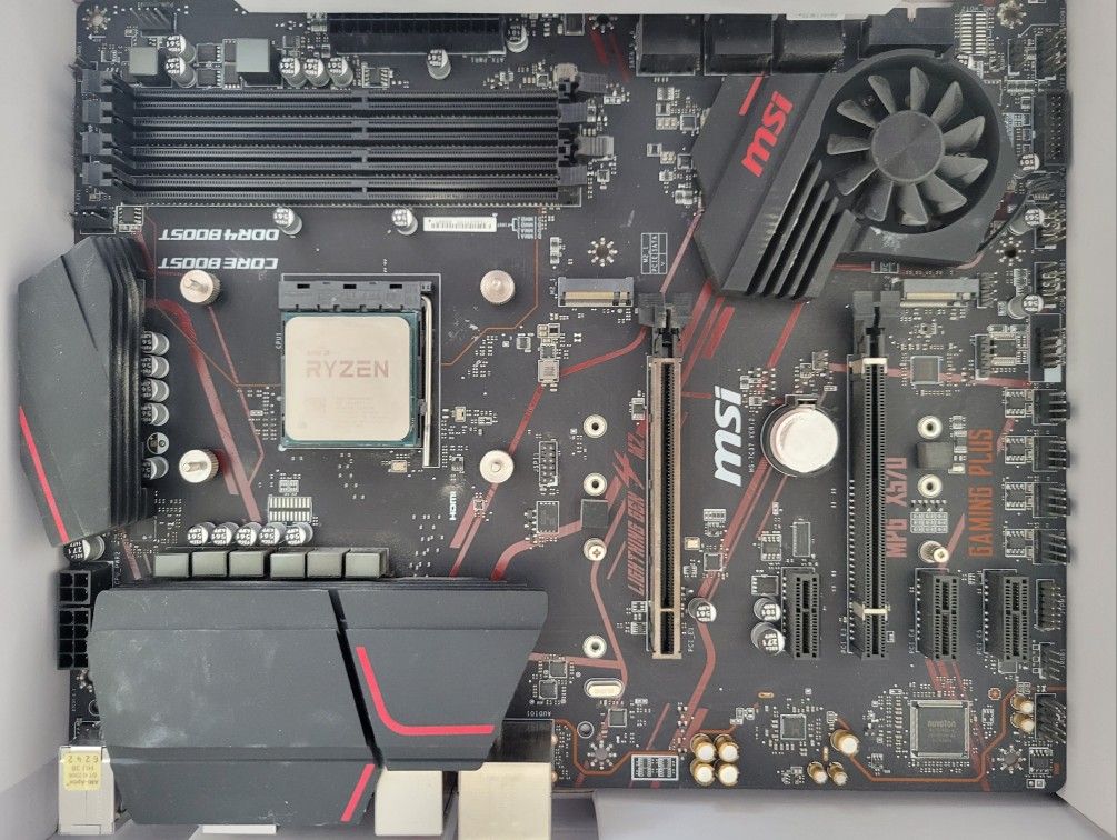 AMD 5800X w/ MSI MPG X570 GAMING PLUS MOTHERBOARD