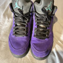Jordan 5 Grape -12 Mens