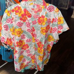 Padres Hawaiian Shirt