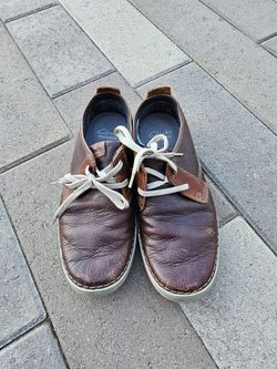 Clarks Neelix Vibe Oxford, Dark Brown, Size 7 (Eu. 39.5), Like New