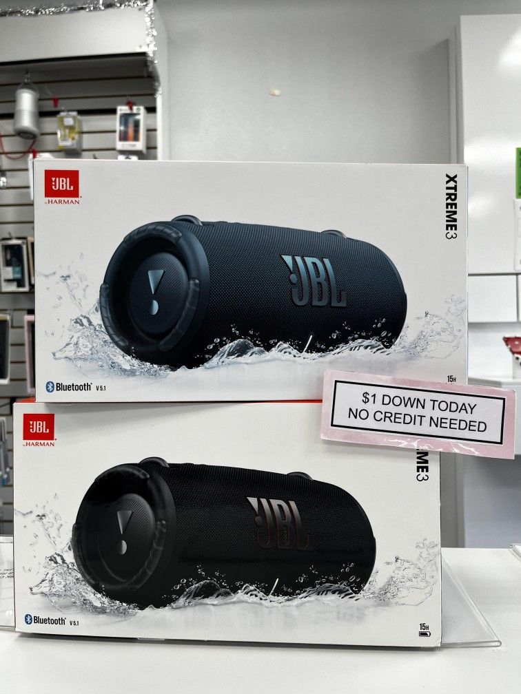 JBL Extreme 3 Bluetooth Speaker New -PAYMENTS AVAILABLE-$1 Down Today 