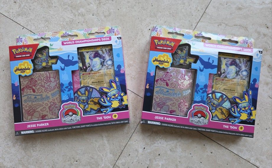Pokeymon Honolulu 2024 World Champion Deck (Factory Sealed)