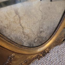 Rare Vintage 18th Century Mercury Mirror 