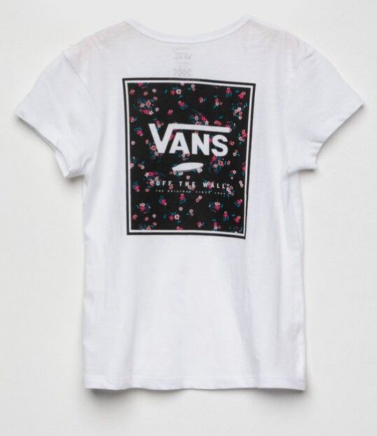 Vans Boxed Floral Tshirt Small