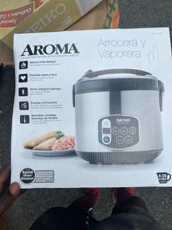 NEW Aroma 20-Cup Digital Rice Cooker & Food Steamer ARC-1010SB