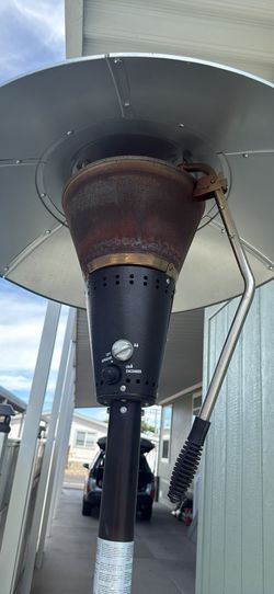 Outside propane heater