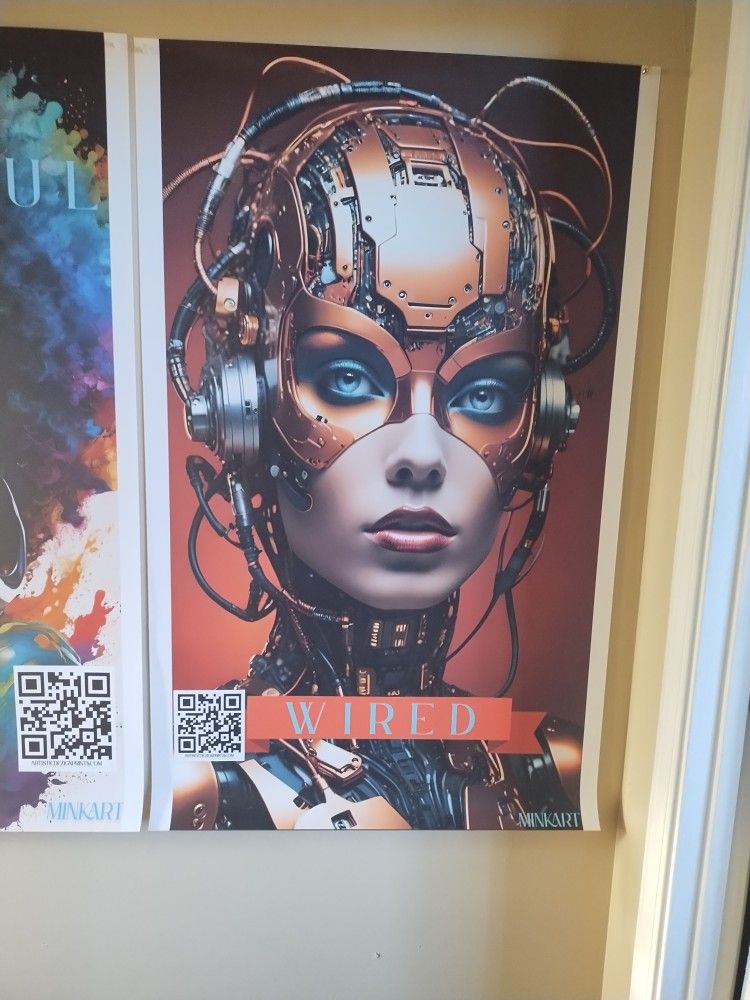 Door 🚪 Or Wall 🧱 Vinyl Posters , 6ft X 3 $80.00