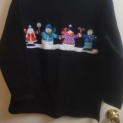 small ugly Christmas sweater sweatshirt