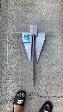 Galvanized Fluke Anchor