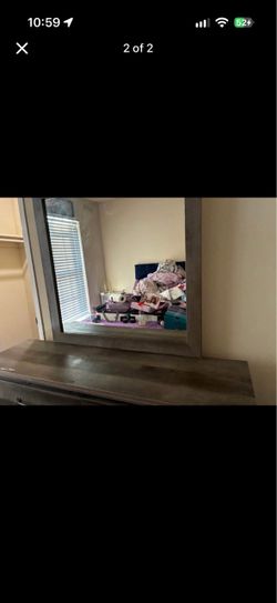 6 drawer dresser with mirror