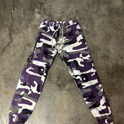 Camo Purple,Gray,White Sweats