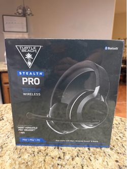 Turtle beach stealth pro for ps4 and ps5