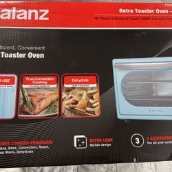 Sealed Brand New Galanz Retro Toaster Oven.