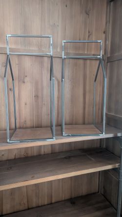 Iron & Wood Large House Displays Decor