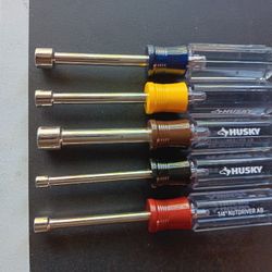 Husky 5 Piece Nut Driver Set