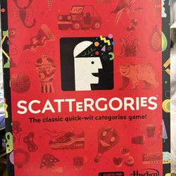 Scattergories Board Game 