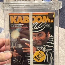 Rare Atari 5200 KABOOM! Game WATA Graded