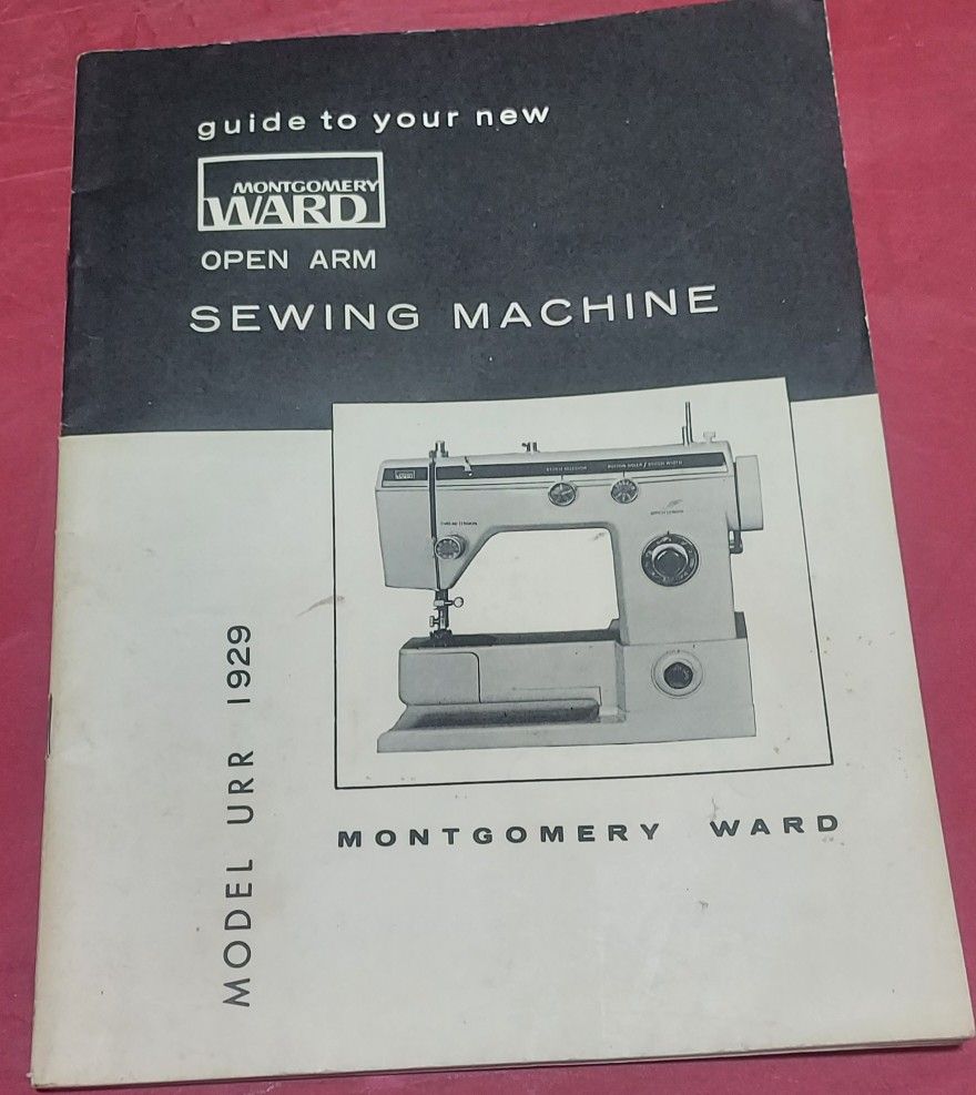 Montgomery Ward Sewing Machine Manuel