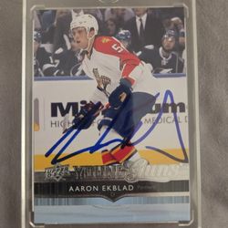 Aaron Ekblad Signed Young Guns