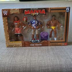Wwe Wwf Wrestling Generations Maivia Legacy Elite Brand New 