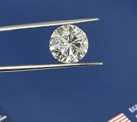 3.07 Carats K-VS2 Round Brilliant Diamond EGL-USA Certified FREE SETTING