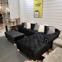 COMFY SOFIA SECTIONAL SOFA SET ON SALE $999! EASY FINANCING 💰SAME DAY DELIVERY 🚚 