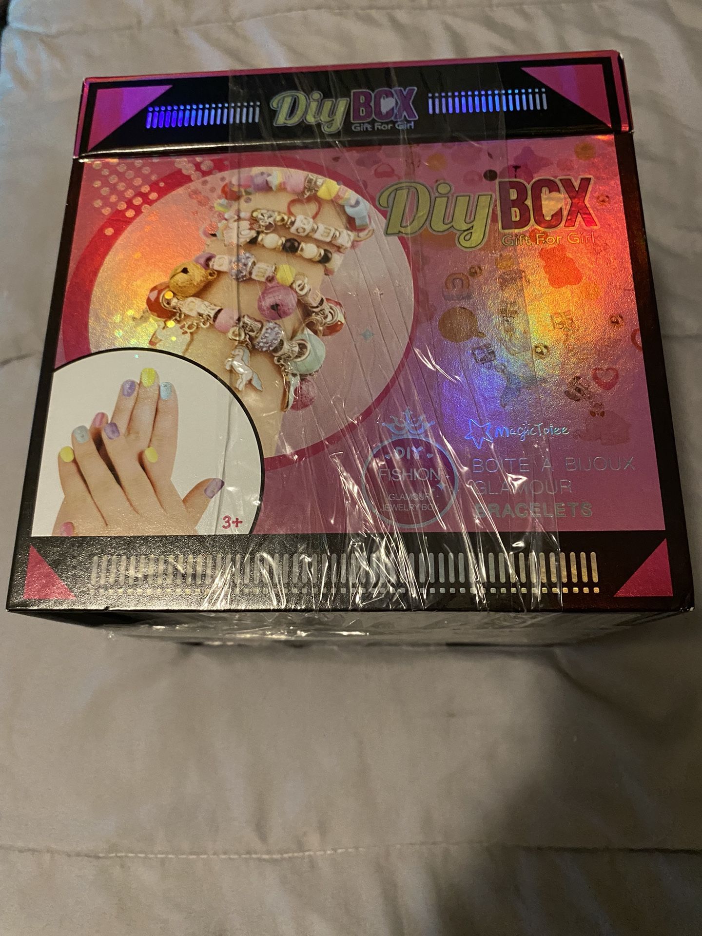 Girls Jewelry And Nail Kit Box