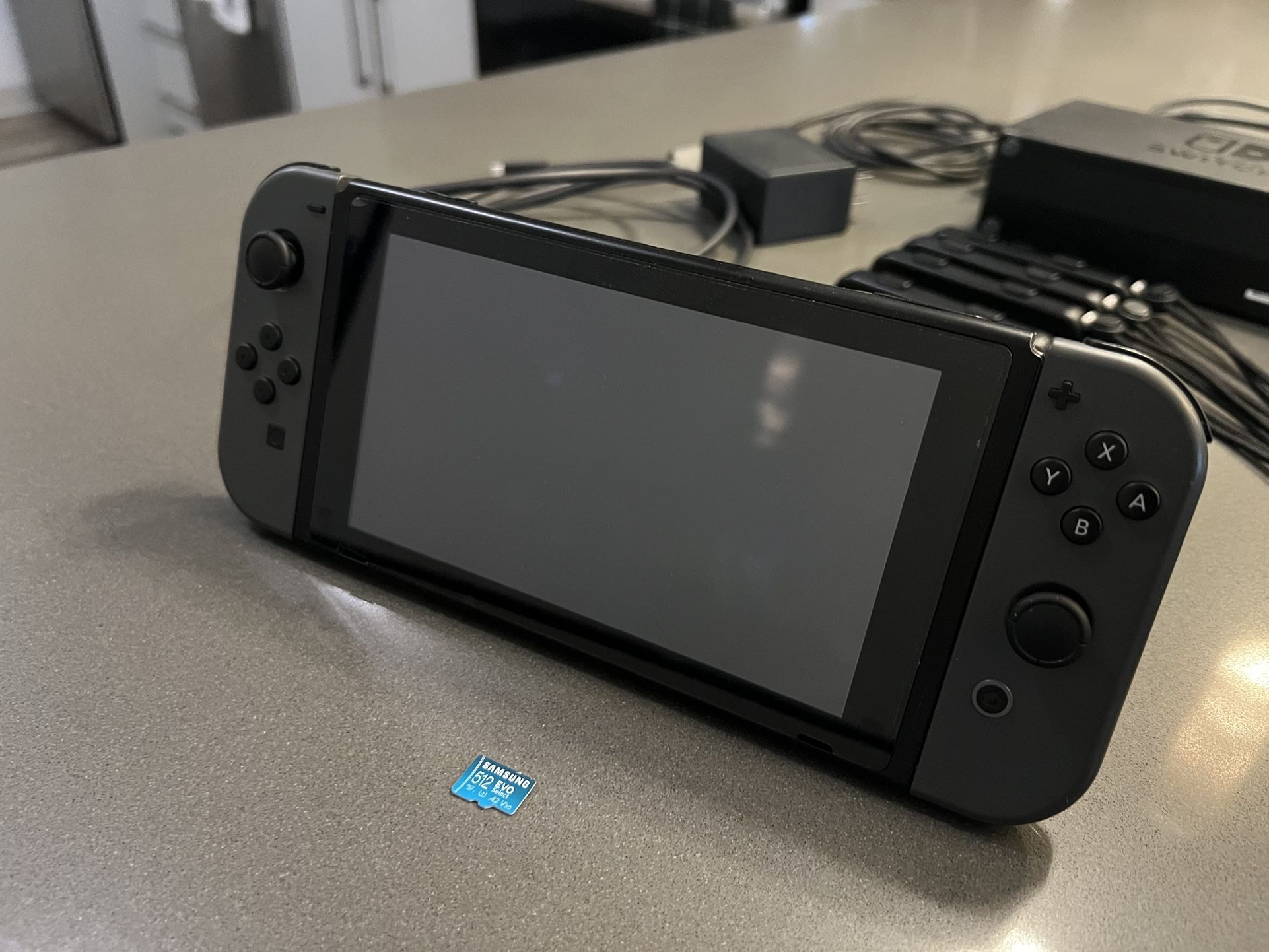 Nintendo Switch 1 Grey V1 Edition with Accessories