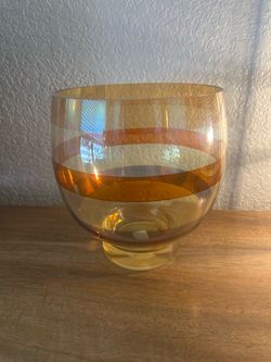 Crate and Barrel candle holder