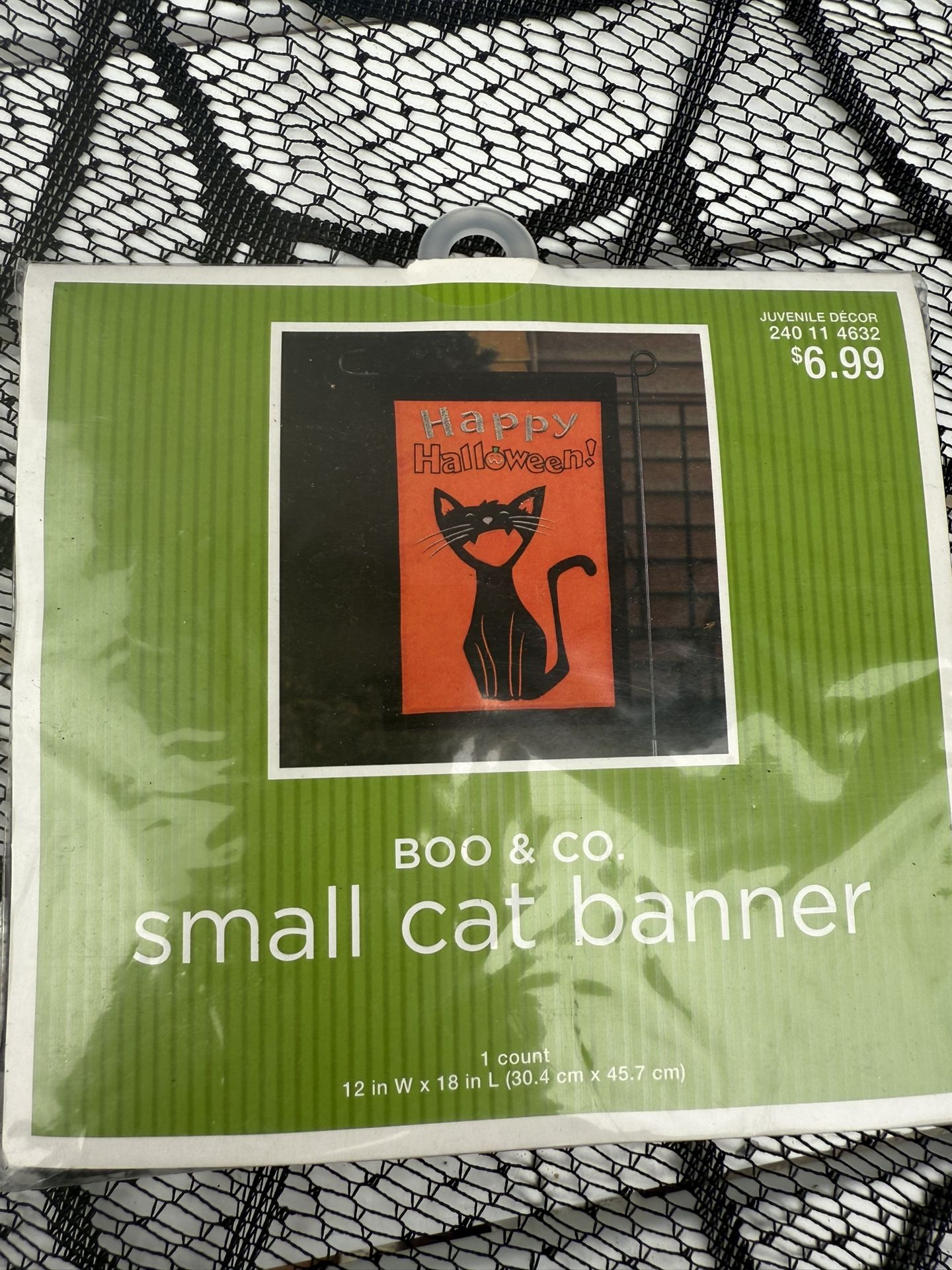 Halloween Small Cat Banner