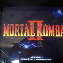 Mortal Kombat ll arcade board